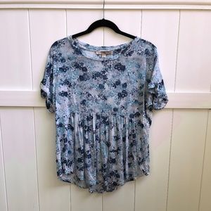 Forever 21 Pattern Flow Top In Women